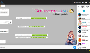 Sohbetimsin.Com Yepyeni Görünümü İle Yepyeni Özellikleri İle Sizlerle.